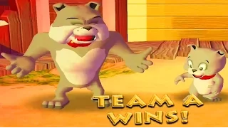 Tom and Jerry War of the Whiskers - Spike and Tyke Team - Cartoon Games Kids TV