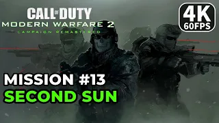 CALL OF DUTY MODERN WARFARE 2 REMASTERED GAMEPLAY Mission #13 Second Sun