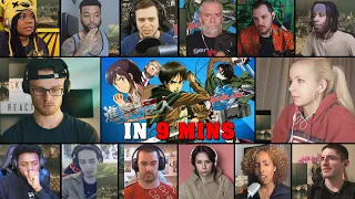 Attack on Titan IN 9 MINUTES [REACTION MASH-UP]#11