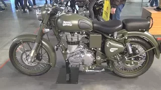 Royal Enfield Classic Battle Green (2017) Exterior and Interior in 3D