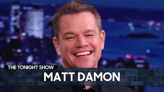 Matt Damon on Co-Writing with Ben Affleck Again Post-Good Will Hunting | The Tonight Show