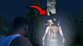 GTA 5 - I Found Siren Head in GTA 5! (Siren Head Easter Egg)