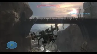 Halo Reach - Exploring The Falcon Canyon On Tip Of The Spear
