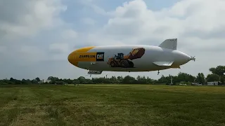 Zeppelin v Letňanech LKLT - start