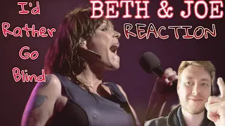 BETH'S NIPS! Beth Hart & Joe Bonamassa - I'd Rather Go Blind - Live Amsterdam - REACTION