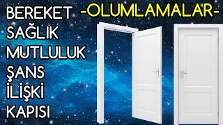 -100 ADET DÖNÜŞÜM OLUMLAMASI- Bu Kapıların Ardındaki OLUMLAMALARLA DÖNÜŞÜMÜ BAŞLAT!