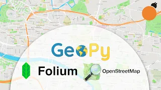 Folium Mapping, Geopy Distance Calculations, and OpenStreetMap API Lookups in Python