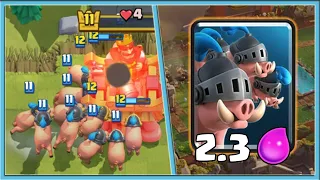 🗿 КАБАНЫ ЗА 2.3 ЭЛИКСИРА! САМАЯ БЫСТРАЯ КОЛОДА В МИРЕ / Clash Royale