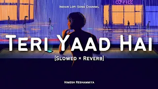 Himesh Reshammiya - Teri Yaad Hai [Slowed × Reverb] - Lofi Song | LOFI FEEL