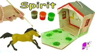 DIY Spirit Riding Free Painting Craft Set - Do It Yourself Video