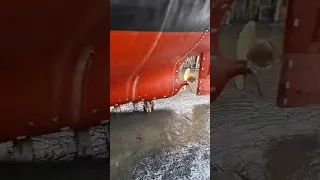 Dry dock flooding at Waruna Shipyard#shorts #youtubeshorts