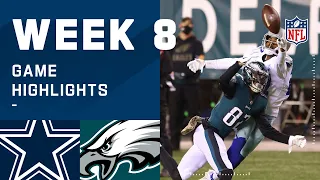 Cowboys vs. Eagles Week 8 Highlights | NFL 2020