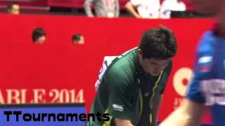 Cazuo Matsumoto Vs Mikhail Paikov: Team Group: WTTTC 2014