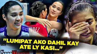 Kung HINDI dahil kay Ate Alyssa Valdez, hindi ako LILIPAT sa Creamline kasi...