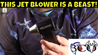 unboxing a POWERFUL handheld turbo jet fan! | bco review |