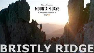 Scrambling Bristly Ridge for sunrise and then flying down: Mountain Days Vlog Episode 10.