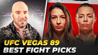 UFC VEGAS 89: RIBAS VS NAMAJUNAS | BEST FIGHT PICKS | HALF THE BATTLE