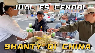 PERTAMA KALI JUAL ES CENDOL PAKAI FOOD TRUCK DI CHINA,TANGGAPAN MEREKA LEBIH ENAK DARI TEH SUSU