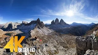 4K Mountain Nature Documentary - Fall in the Alps. Italian Dolomites - Short Preview