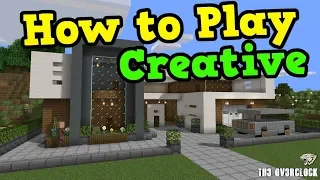 How to play creative in Minecraft