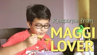 Maggi (2 minutes) Indian Father caught his son eating Maggi | Awesome reply by the Maggi lover