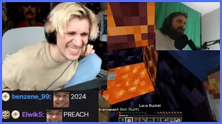 xQc reacts to Forsen Donald Trump dono