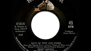 1963 HITS ARCHIVE: Days Of Wine And Roses - Henry Mancini