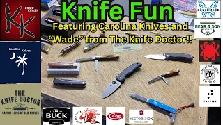 KNIFE FUN featuring Wade and @carolinaknives