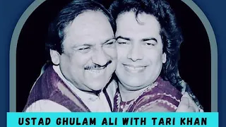 Ustad Ghulam Ali - Tari Khan on Tabla || Raag Malkauns || Aaj More Ghar Khushiyan