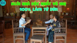 Căn nhà làm từ 4000 cây dừa khiến ai bước vào cũng ngẩn ngơ - ĐỘC LẠ BÌNH DƯƠNG