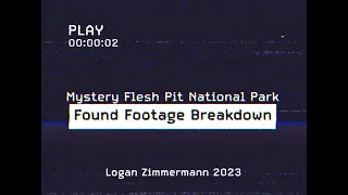 Project Breakdown: Mystery Flesh Pit National Park - Found Footage