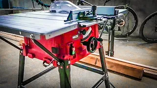 MACE Table Saw UNBOXING, PRE-ASSEMBLE, TEST, REVIEW