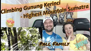 🇮🇩 #KristianHansen -Climbing Gunung Kerinci - Highest Mountain Sumatra!  🇮🇩 Pall Family Reaction!