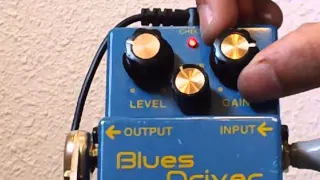 Boss BD-2 Blues Driver Pedal Demo W/Fender Stratocaster