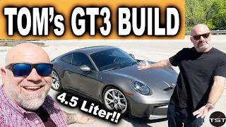 Tom Segura's 591HP N/A DeMan 4.5L Porsche 992 GT3 Touring! - TheSmokingTire