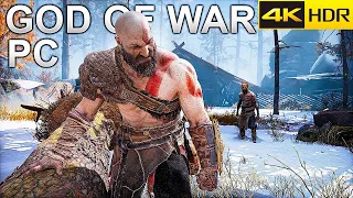 God of war 4 how to defeat The stranger 4k HDR graphics 🔥(episode 2)