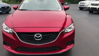 2017 MAZDA 6 RED