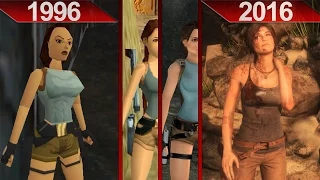 Evolution of Tomb Raider Graphics | PC | ULTRA | 1996 - 2016