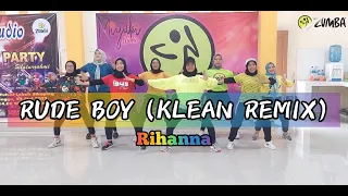 Rude Boy (Klean Remix) - Rihanna | Zumba | Dance Fitness | Choreo Zin Titin