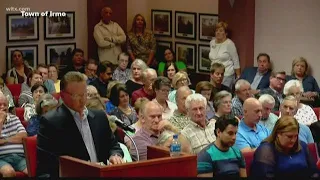 Tensions flare at Irmo town meeting