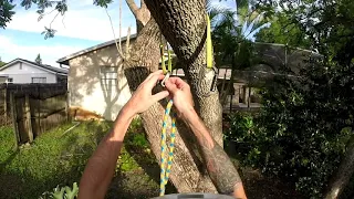 SRT Retrievable Redirect w/ Notch quickie, carabiner, & web sling