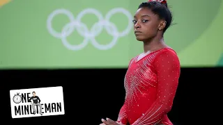 Simone Biles Has "the Twisties" and Withdraws From Competition | One Minute Man