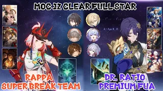 MOC 12 CLEAR FULL STAR, 22 TURN LEFT||ft. Rappa Super Break Team and Dr. Ratio Premium FuA Team