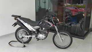 HONDA NXR 125 BROS ES 2014 PRETA TEBI MOTOS