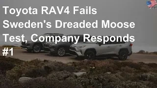 Toyota RAV4 fails Sweden's dreaded moose test, company responds #1