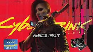 Cyberpunk 2077 Phantom Liberty  | i7 7700 + Asus GTX 1070ti