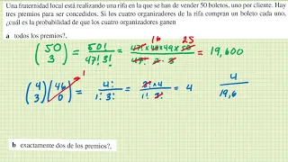 Probabilidad - ejercicios 50 y 51