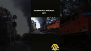 Norfolk Southern Trains Catching Fire  🔥 🚂