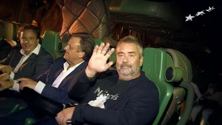 Luc Besson besucht "ARTHUR - Im Königreich der Minimoys"