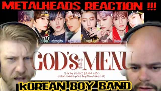 KOREAN BOY BAND ! | STRAY KIDS - Gods Menu | Metalheads Reaction